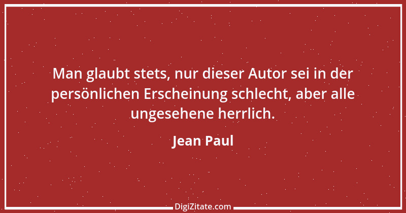 Zitat von Jean Paul 1000