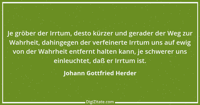 Zitat von Johann Gottfried Herder 169