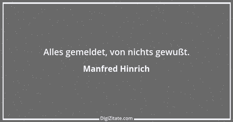 Zitat von Manfred Hinrich 2029