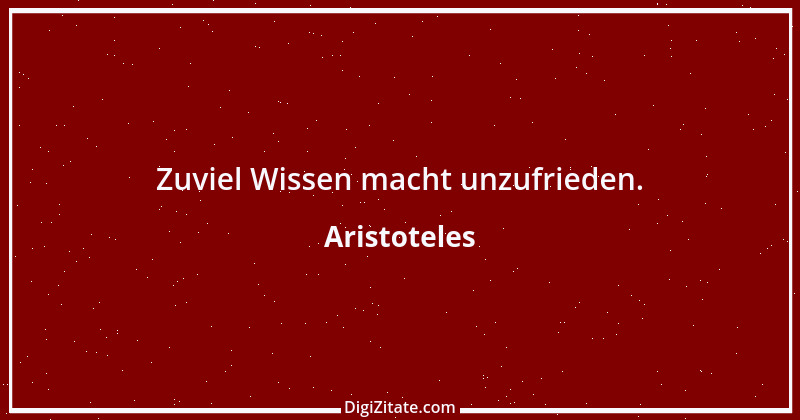 Zitat von Aristoteles 111