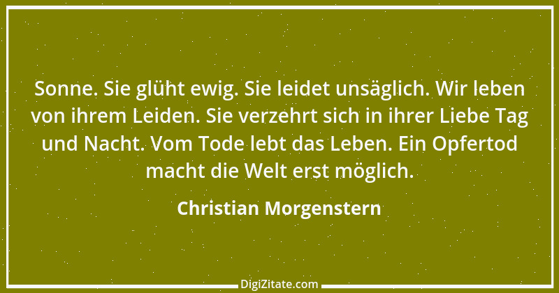 Zitat von Christian Morgenstern 262