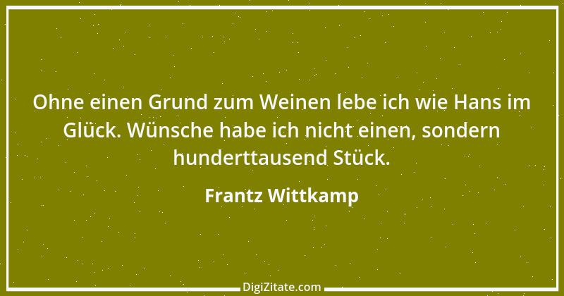 Zitat von Frantz Wittkamp 38