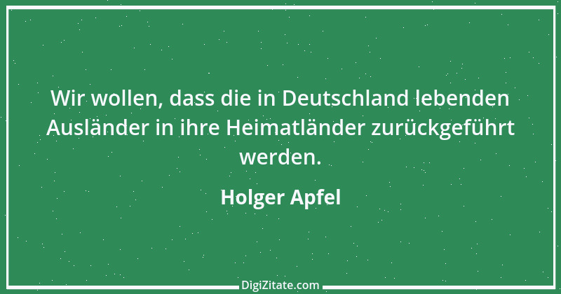 Zitat von Holger Apfel 1