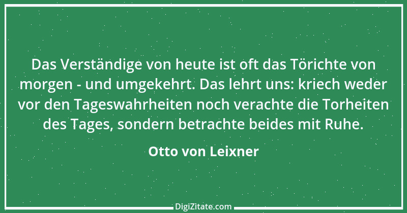 Zitat von Otto von Leixner 38