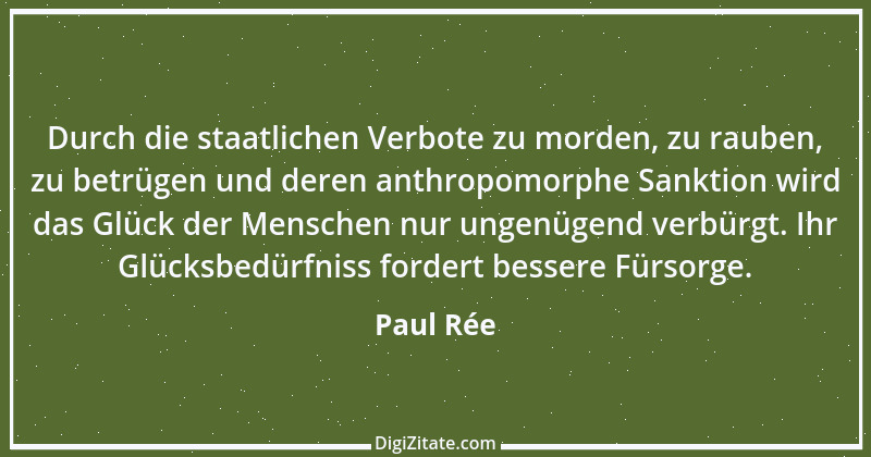 Zitat von Paul Rée 10