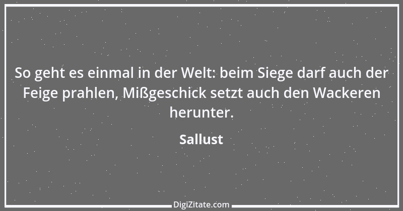 Zitat von Sallust 14