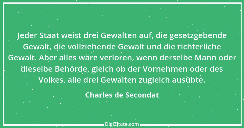 Zitat von Charles de Secondat 51