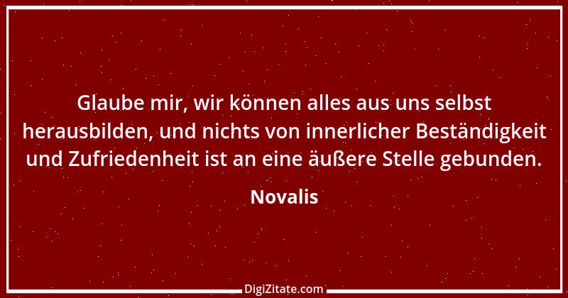 Zitat von Novalis 180