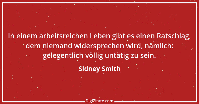 Zitat von Sidney Smith 1