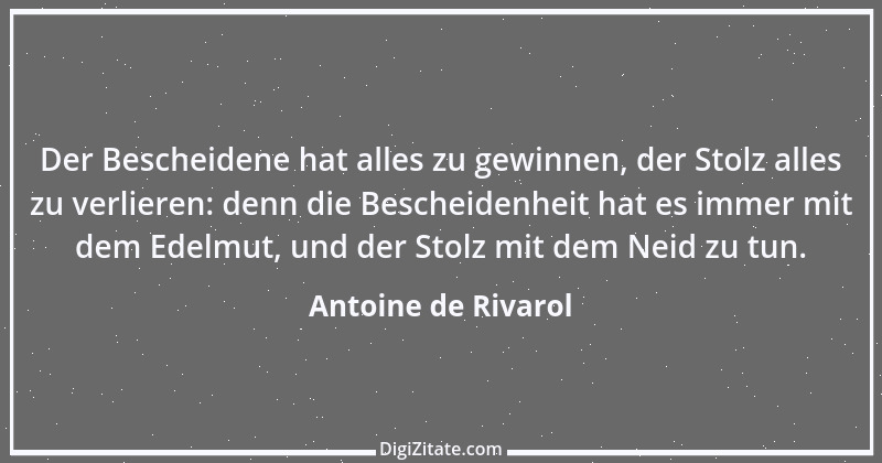 Zitat von Antoine de Rivarol 3