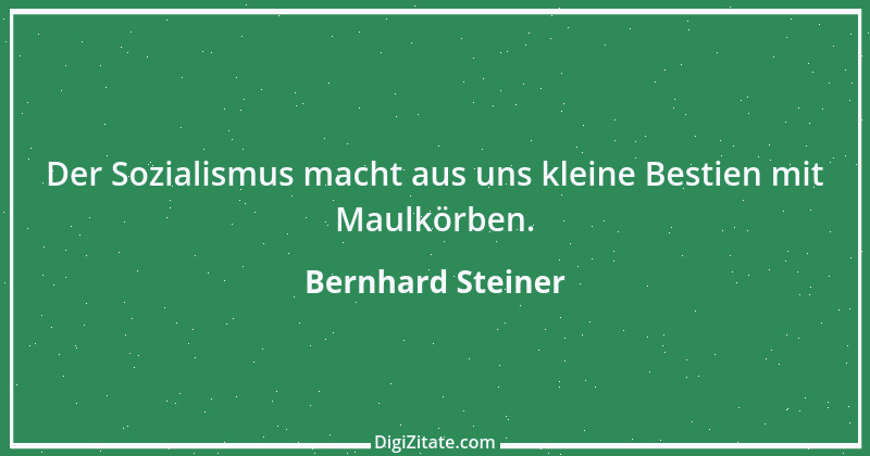 Zitat von Bernhard Steiner 51