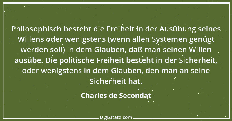 Zitat von Charles de Secondat 52