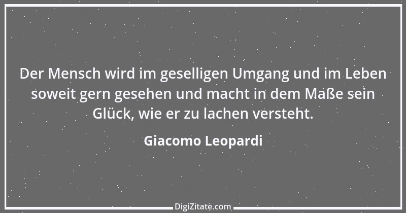 Zitat von Giacomo Leopardi 18