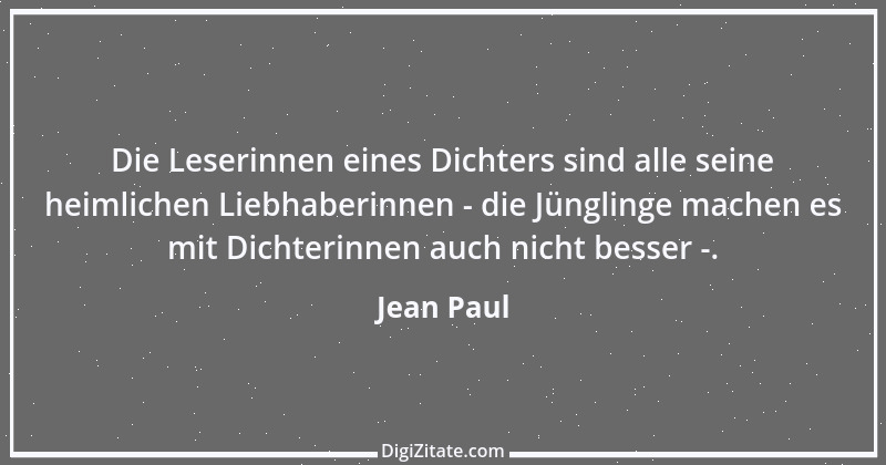 Zitat von Jean Paul 2