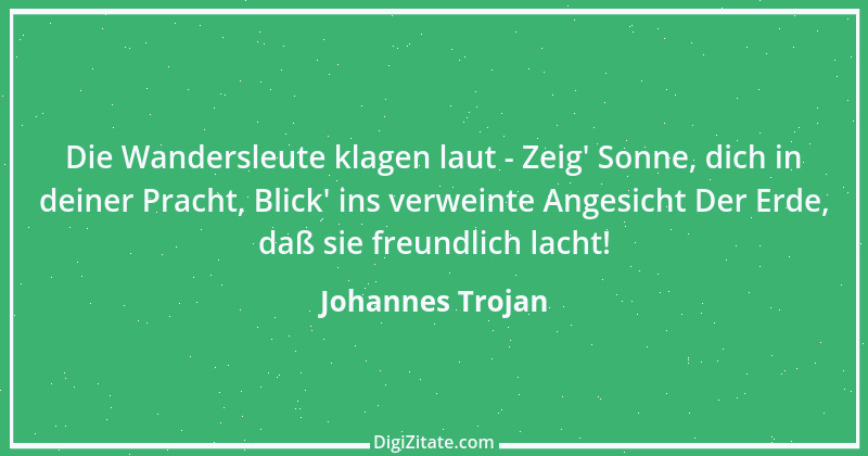 Zitat von Johannes Trojan 3