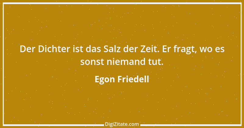 Zitat von Egon Friedell 7