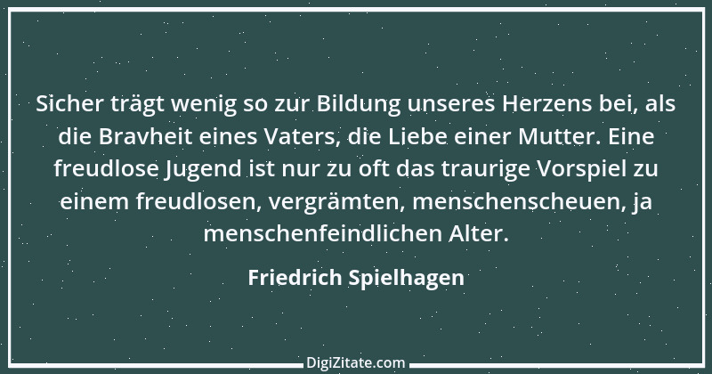 Zitat von Friedrich Spielhagen 20