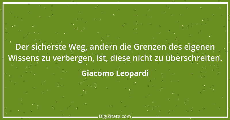 Zitat von Giacomo Leopardi 19