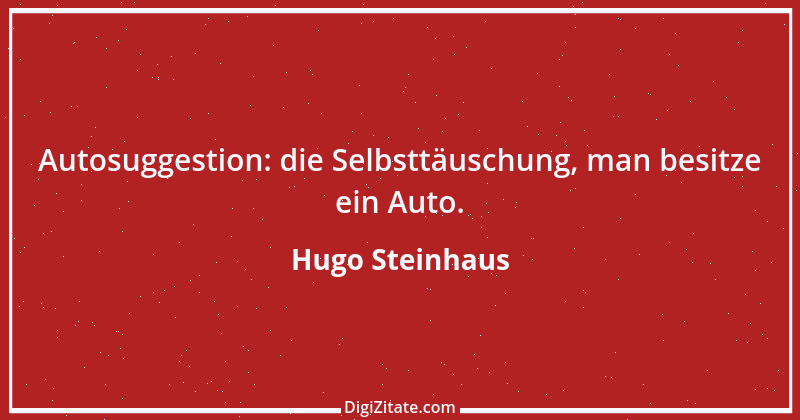 Zitat von Hugo Steinhaus 2