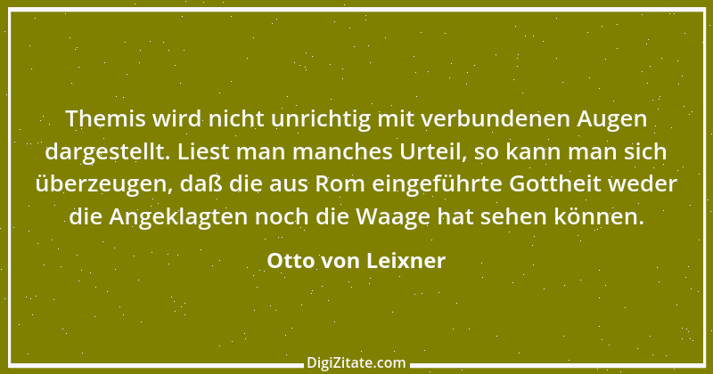 Zitat von Otto von Leixner 157