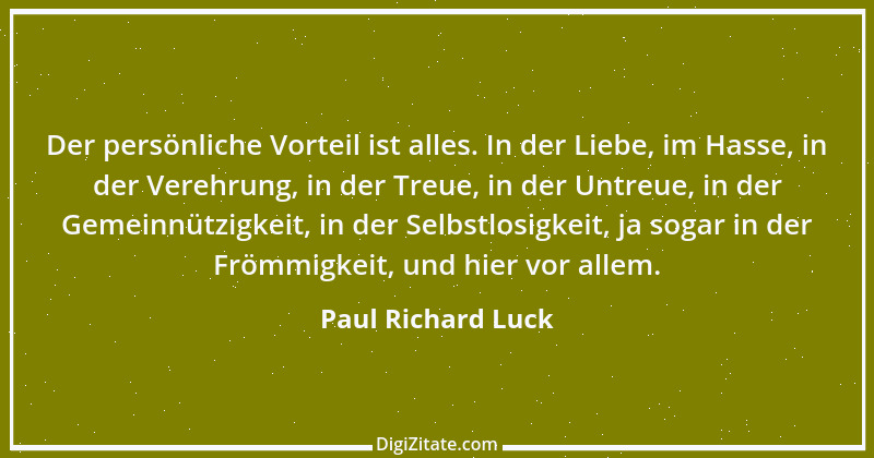 Zitat von Paul Richard Luck 97