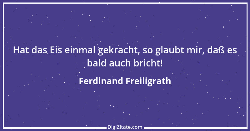 Zitat von Ferdinand Freiligrath 17