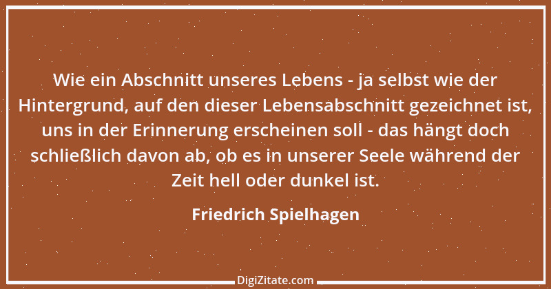 Zitat von Friedrich Spielhagen 21