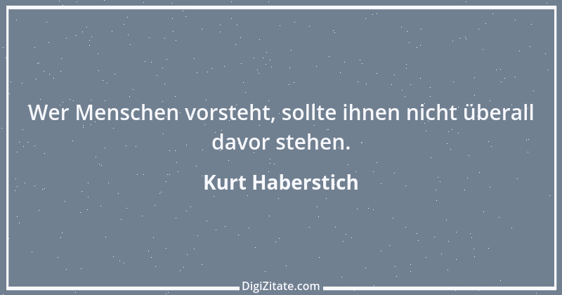 Zitat von Kurt Haberstich 62