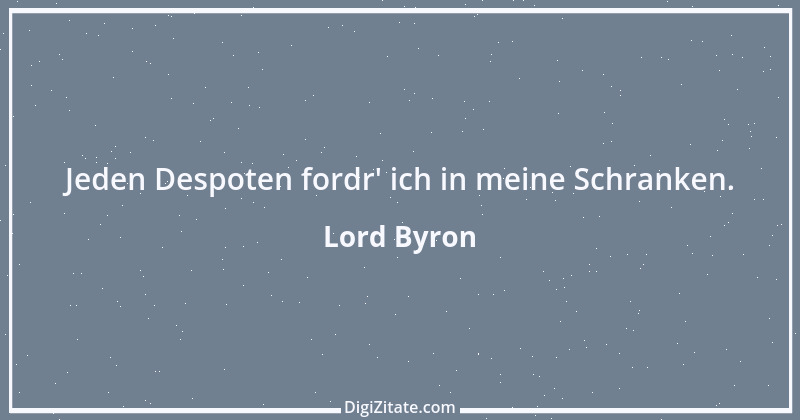 Zitat von Lord Byron 85