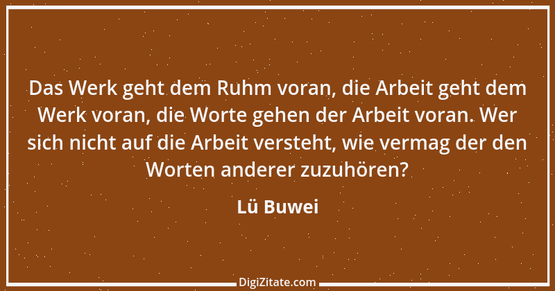 Zitat von Lü Buwei 185