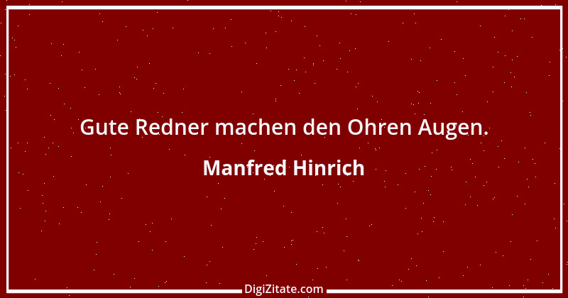 Zitat von Manfred Hinrich 3033