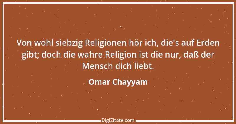 Zitat von Omar Chayyam 2