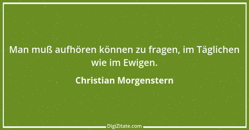 Zitat von Christian Morgenstern 383