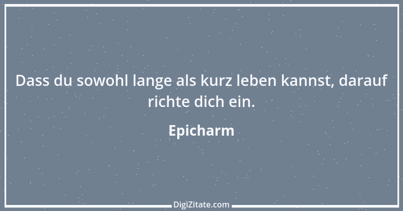 Zitat von Epicharm 9