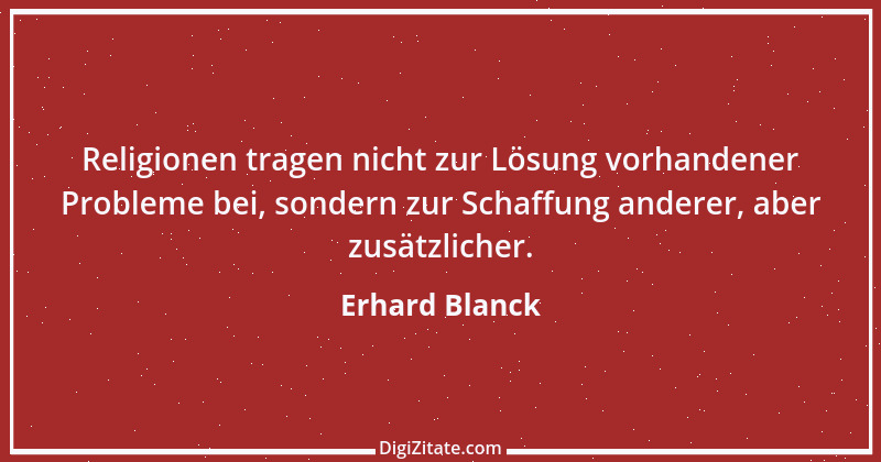 Zitat von Erhard Blanck 1415