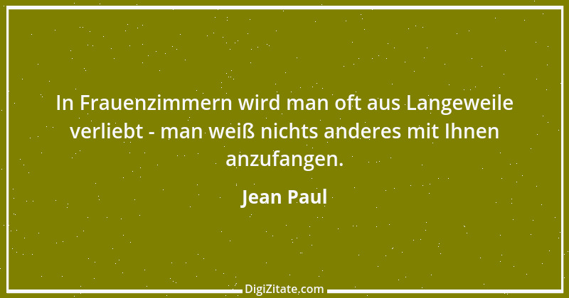 Zitat von Jean Paul 1005