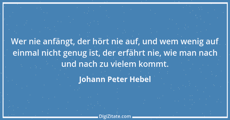 Zitat von Johann Peter Hebel 71