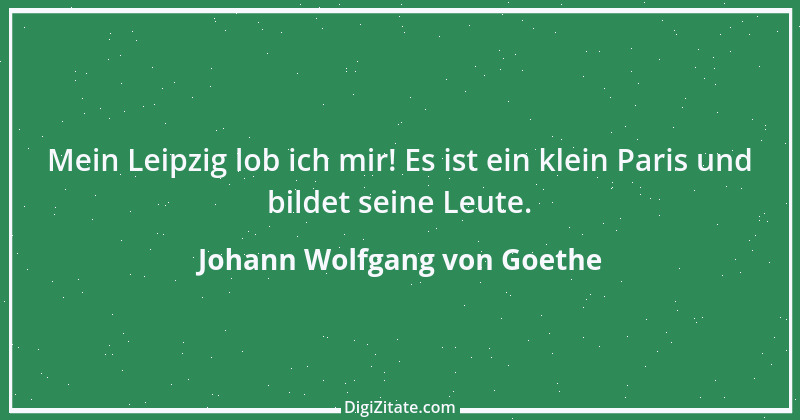 Zitat von Johann Wolfgang von Goethe 860