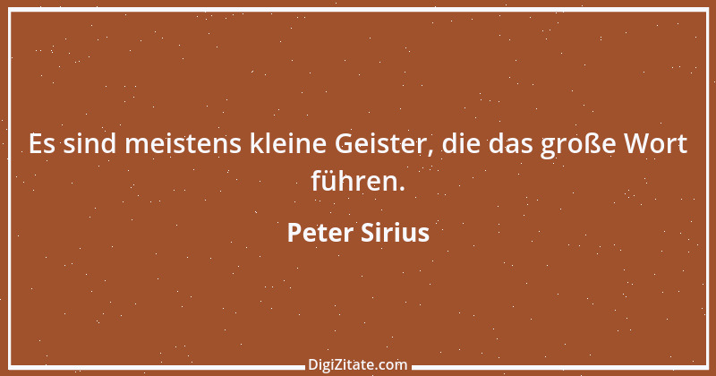 Zitat von Peter Sirius 260