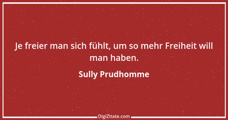 Zitat von Sully Prudhomme 21