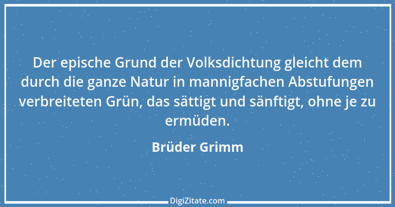 Zitat von Brüder Grimm 2