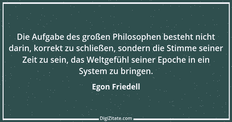 Zitat von Egon Friedell 10