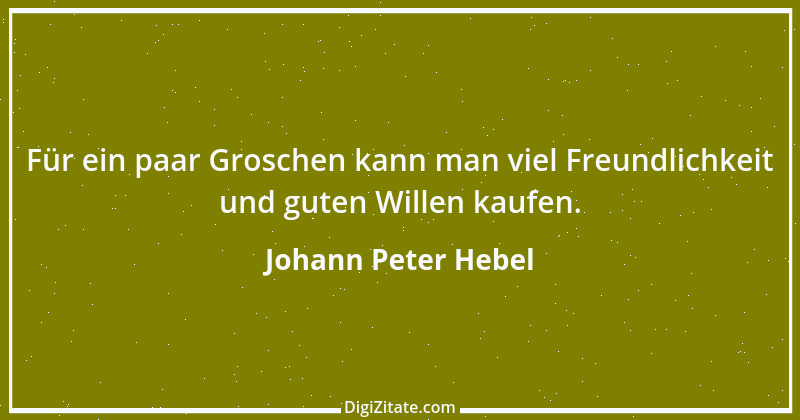 Zitat von Johann Peter Hebel 72