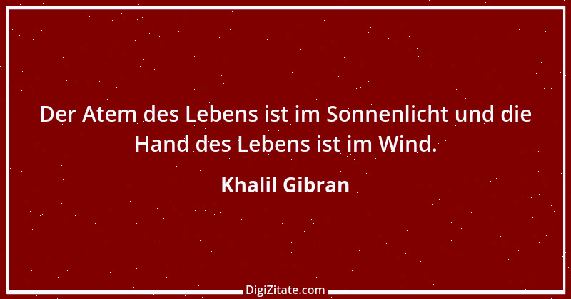 Zitat von Khalil Gibran 31