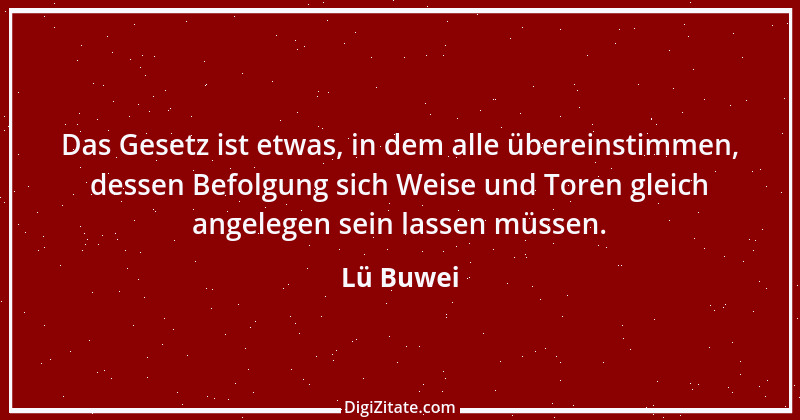 Zitat von Lü Buwei 187