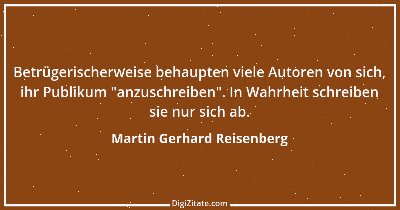 Zitat von Martin Gerhard Reisenberg 176