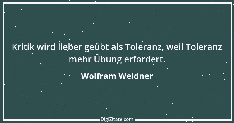 Zitat von Wolfram Weidner 19