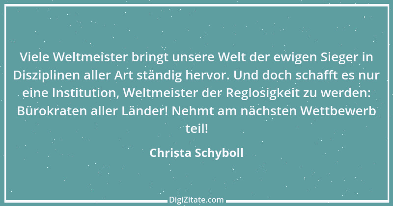 Zitat von Christa Schyboll 112