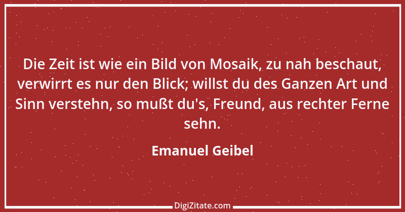 Zitat von Emanuel Geibel 219