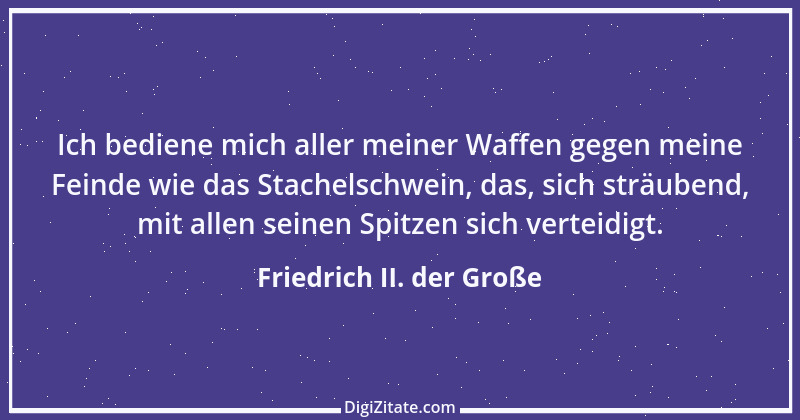 Zitat von Friedrich II. der Große 14